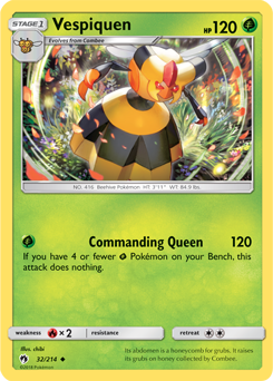 Vespiquen Lost Thunder 32/214