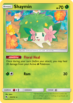 Shaymin Lost Thunder 33/214