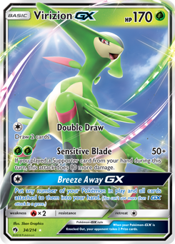 Virizion GX Lost Thunder 34/214