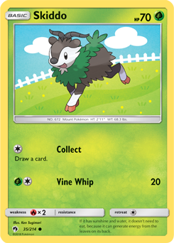 Skiddo Lost Thunder 35/214