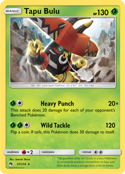 Tapu Bulu Lost Thunder 37/214