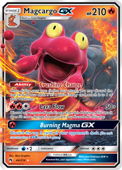 Magcargo GX Lost Thunder 44/214