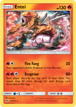 Entei Lost Thunder 47/214