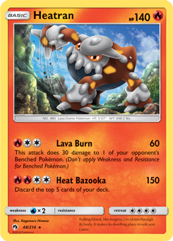 Heatran Lost Thunder 48/214