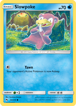 Slowpoke Lost Thunder 54/214