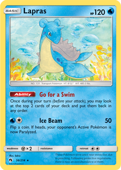 Lapras Lost Thunder 56/214