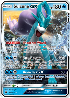 Suicune GX Lost Thunder 60/214