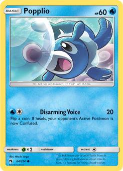 Popplio Lost Thunder 64/214