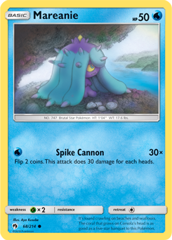 Mareanie Lost Thunder 68/214