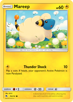 Mareep Lost Thunder 76/214
