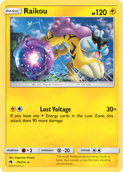Raikou Lost Thunder 79/214