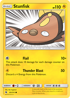 Stunfisk Lost Thunder 83/214