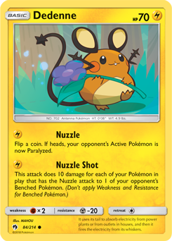 Dedenne Lost Thunder 84/214