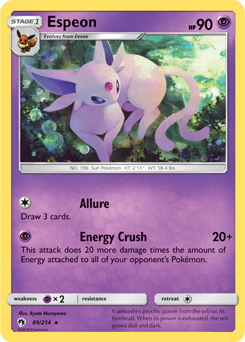 Espeon Lost Thunder 89/214