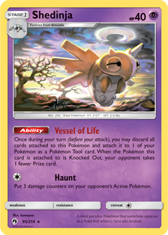 Shedinja Lost Thunder 95/214