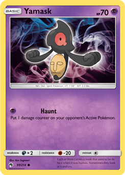 Yamask Lost Thunder 99/214