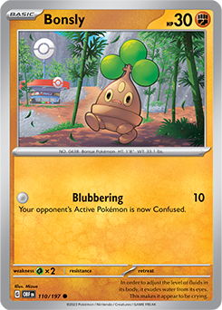 Bonsly Obsidian Flames 110/197