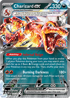 Charizard EX Obsidian Flames 125/197