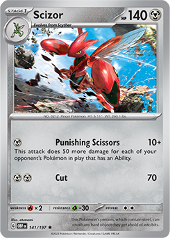 Scizor Obsidian Flames 141/197
