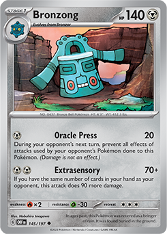 Bronzong Obsidian Flames 145/197