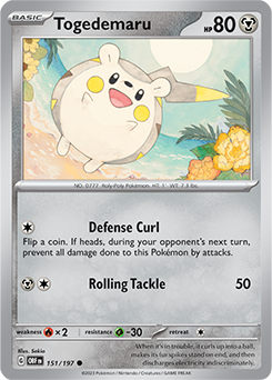 Togedemaru Obsidian Flames 151/197