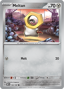 Meltan Obsidian Flames 152/197