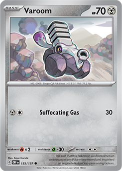 Varoom Obsidian Flames 155/197