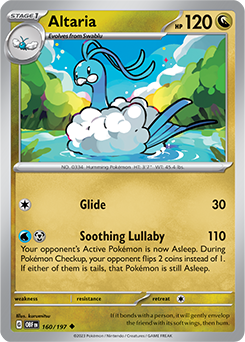 Altaria Obsidian Flames 160/197
