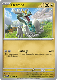 Drampa Obsidian Flames 161/197