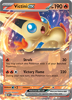 Victini EX Obsidian Flames 33/197