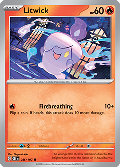 Litwick Obsidian Flames 36/197