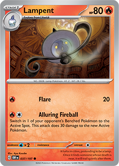 Lampent Obsidian Flames 37/197