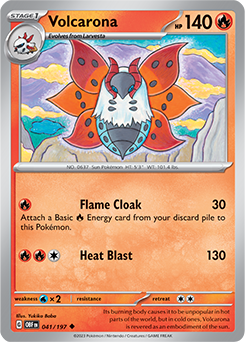 Volcarona Obsidian Flames 41/197