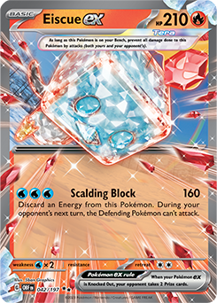 Eiscue EX Obsidian Flames 42/197