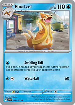 Floatzel Obsidian Flames 49/197