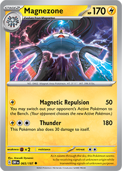 Magnezone Obsidian Flames 65/197