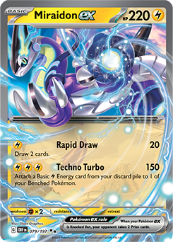 Miraidon EX Obsidian Flames 79/197