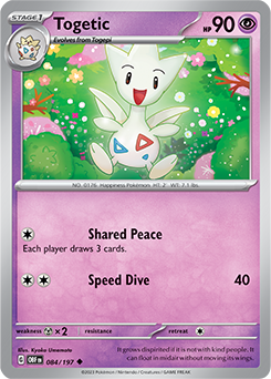 Togetic Obsidian Flames 84/197