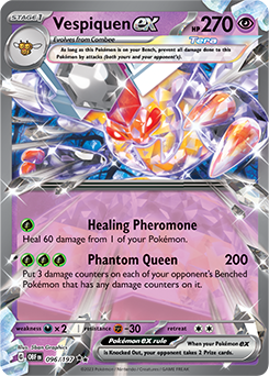 Vespiquen EX Obsidian Flames 96/197