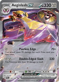 Aegislash ex Paradox Rift 135/182
