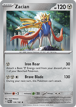 Zacian Paradox Rift 136/182