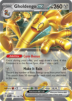 Gholdengo ex Paradox Rift 139/182