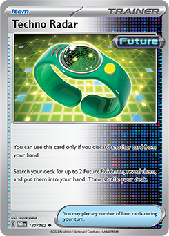 Techno Radar Paradox Rift 180/182