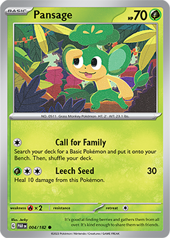 Pansage Paradox Rift 4/182