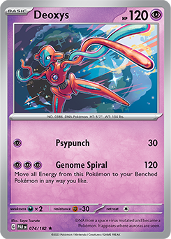 Deoxys Paradox Rift 74/182