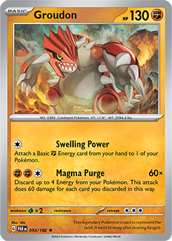 Groudon Paradox Rift 93/182