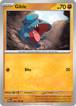 Gible Paradox Rift 94/182