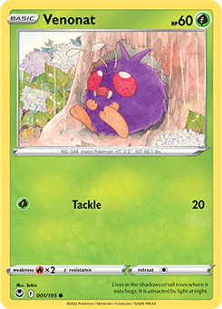 Venonat Silver Tempest 1/195
