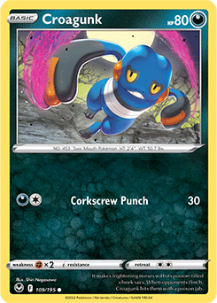 Croagunk Silver Tempest 109/195