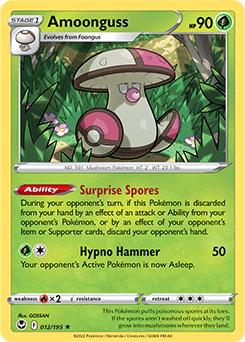 Amoonguss Silver Tempest 12/195